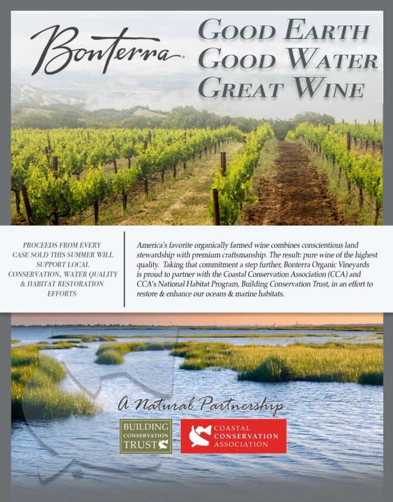 Bonterra Organic Vineyards Gives Back to Conservation, Habitat & Clean Water