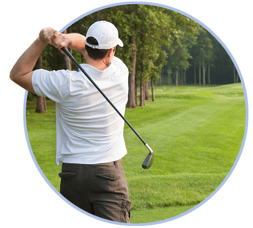featured-golf-swing-circle man swinging golf club