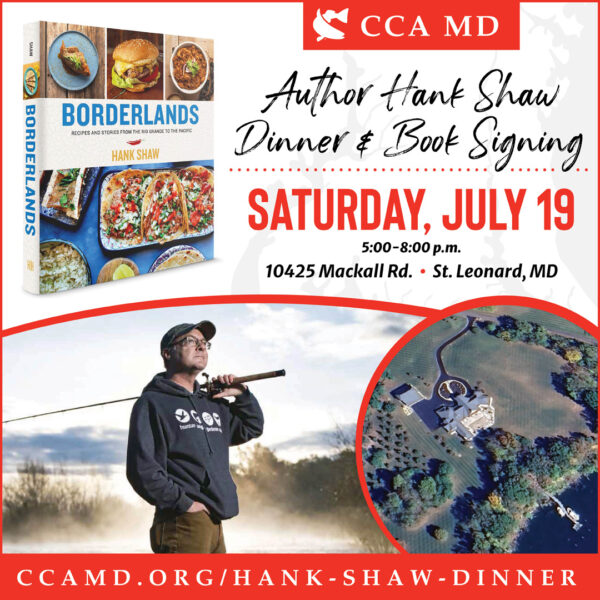 Author Hank Shaw Dinner & Book Signing via SoMD Chapter